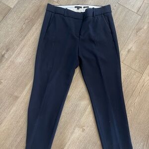 J Crew Classic Cameron Navy Trousers
